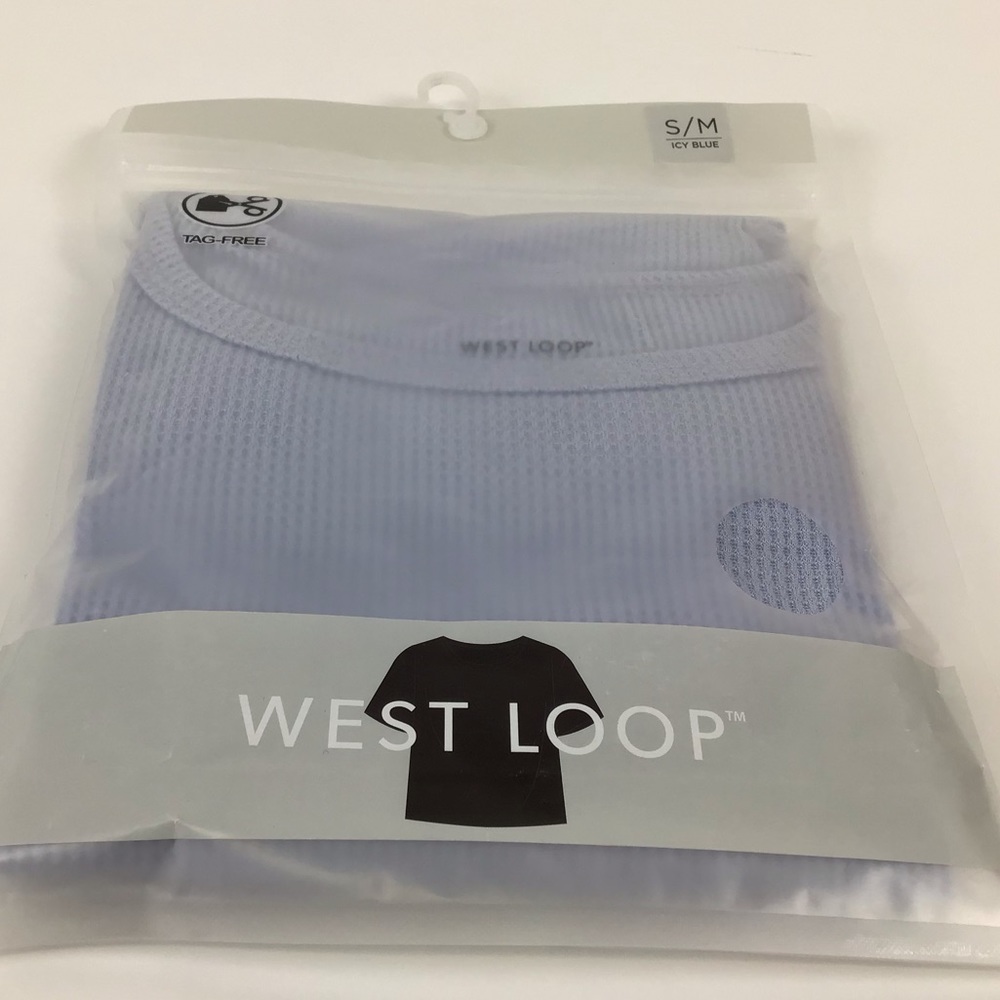 Women’s West Loop Lounge Shirt Icy Blue Size S//M